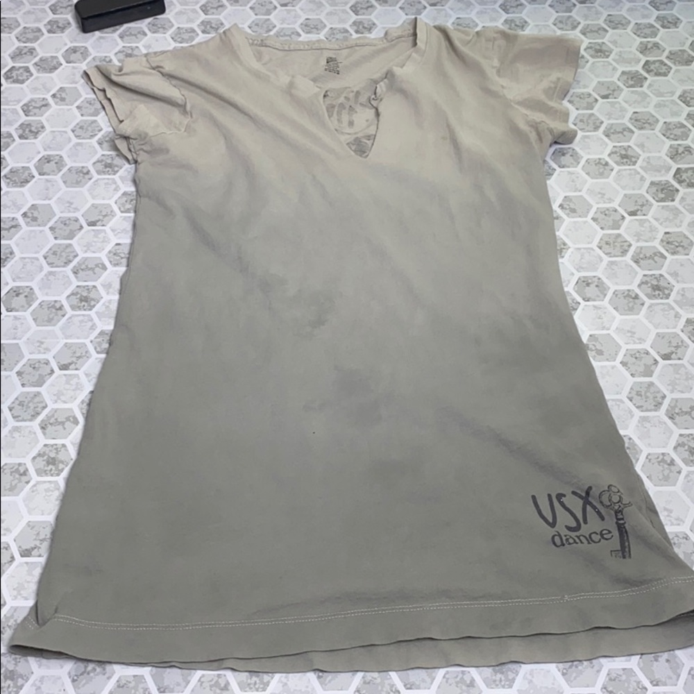 VSX Sport Small Key Hole Cut Short Sleeve T